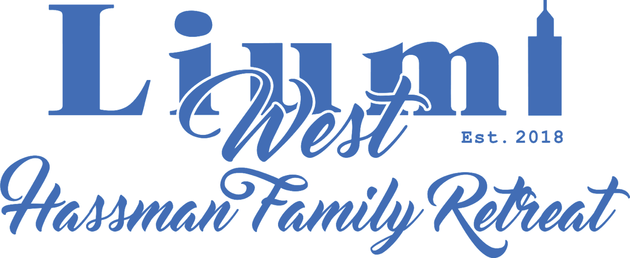 LIUMI WEST LOGO - Hassman Family Retreat (NEW BLUE)